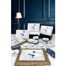 Keramika Siera Blue Magic 19 Parça 6 Kişilik Kahvaltı Takımı