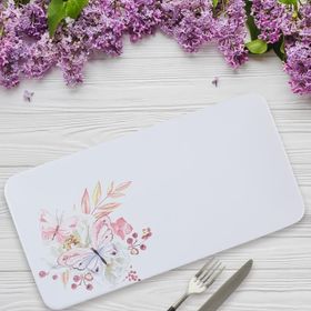Keramika Sıerra Mat Beyaz 33x17 cm Kayık Tabak