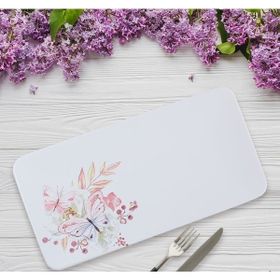 Keramika Sıerra Mat Beyaz 33x17 cm Kayık Tabak