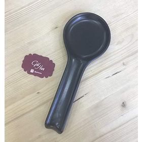 Keramika Siyah Mat Kirli Kaşıklık