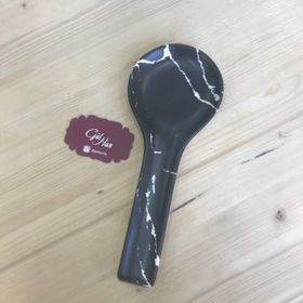 Keramika Siyah Mat Mermer Desen Kirli Kaşıklık