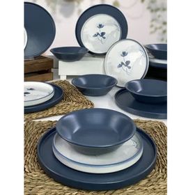 Keramika Stackable 18 Parça 6 Kişilik Yemek Takımı