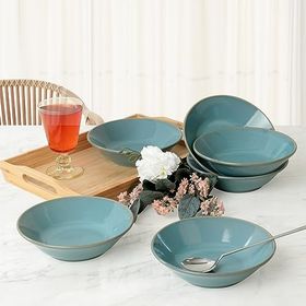 Keramika Turkuaz Granit Hitit 18 cm 6 Adet Yemek Tabağı