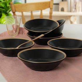 Keramika Turkuaz Granit Nordic 28 cm 6 Adet Servis Tabağı