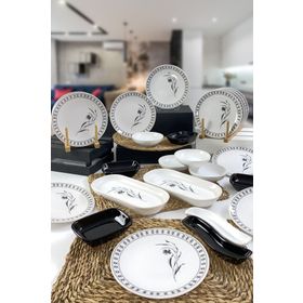 Keramika Viola 24 Parça 12 Kişilik Kahvaltı Takımı