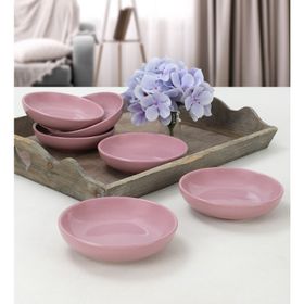 Keramika Violet Halka 13 cm 6 Adet Çerezlik