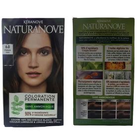 Keranove Naturanove 6.0 Açık Kahverengi Set Saç Boyası