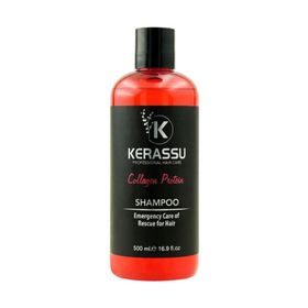 Kerassu Saç Dökülmesine Karşı Kolajen Sülfatsız Parabensiz Keratinli 500 ml Şampuan