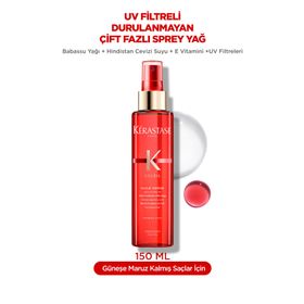 Kerastase 150 ml Soleil Huile Sirene Plaj Dalgası Etkili Durulanmayan Çift Fazlı Sprey Yağ