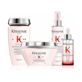 Kerastase 250 ml + Maske 200 ml + Thermique Sprey 150 ml + Fortifiant Serum 90 ml Genesis Dökülme Önleyici Şampuan