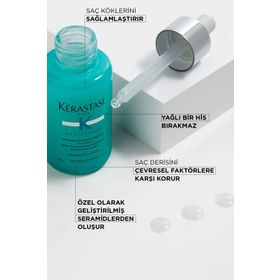 Kerastase 50 ml Resistance Serum Extentioniste Uzun Saçlar İçin Saç ve Saç Kökü Güçlendirici Serum