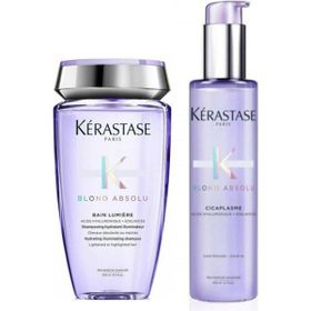 Kerastase Blond Absolu Bain Lumiere 250 ml Şampuan+Blond Absolu Cicaplasme 150 ml Saç Serumu