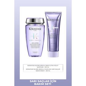 Kerastase Blond Absolu Bain Lumiere Şampuan 250 ml + 250 ml Blond Absolu Cicaflash Saç Kremi