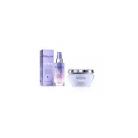 Kerastase Blond Absolu Cicaextreme 200 ml Saç Maskesi ve Blond Absolu Cianuit 90 ml Onarıcı Gece Serumu