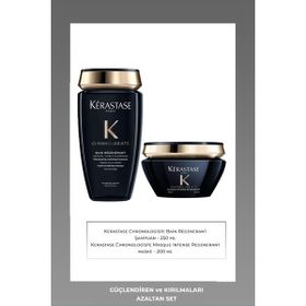 Kerastase Canlandırıcı Chronologiste 250 ml Şampuan+200 ml Maske