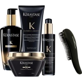 Kerastase Chronologiste Havyar Özlü Pre-Cleanse 200 ml Maske 200 ml Krem 150 ml Bakım Yağı 100 ml Canlandırıcı Bakım Seti