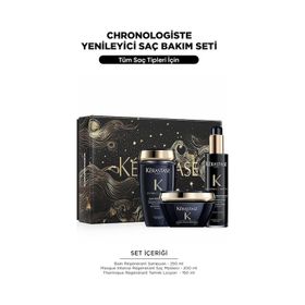 Kerastase Chronologiste Yenileyici Saç Bakım Seti