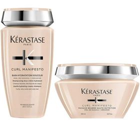 Kerastase Curl Manifesto Kıvırcık Saçlar İçin 200 ml Maske+250 ml Şampuan