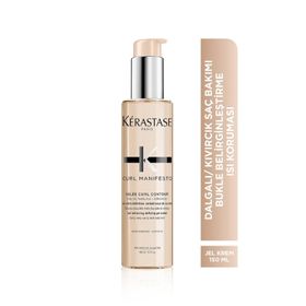 Kerastase Curl Manifesto Kıvırcık ve Dalgalı Saçlar İçin Durulanmayan Bukle Belirginleştirici 150 ml Jel Krem