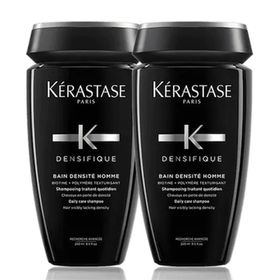 Kerastase Densifique Bain Densite Homme Gürlüğünü Kaybetmiş Saçlara Yoğunluğunu Kazandıran 2x250 ml Şampuan