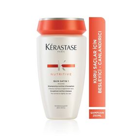 Kerastase Nutritive Bain Satin No:1 Kurumaya Meyilli Saçlar İçin 250 ml Besleyici Şampuan