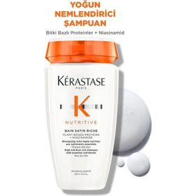 Kerastase Nutritive Bain Satin Riche 250 ML Yoğun Nemlendirici Şampuan