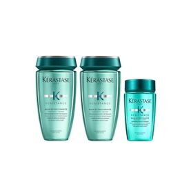 Kerastase Resistance Bain Extentioniste 2x250 ml Şampuan + Bain Extentioniste Seyahat Boy 80 ml Şampuan