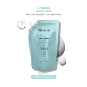 Kerastase Resistance Bain Force Architecte 500 ml Refill Zayıf ve Yıpranmış Saçlar Onarıcı Şampuan