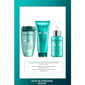 Kerastase Resistance Extensioniste 250 ml Şampuan+ Fondant 200 ml Krem+50 ml Serum