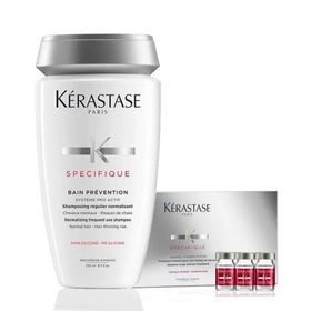 Kerastase Specifique Bain Prevention 250 ml Şampuan+10x6 ml Serum