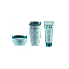 Kerastase Yıpranmış Saçlar İçin 250 ml Şampuan+Kırılma Karşıtı 200 ml Krem+200 ml Bakım Maskesi