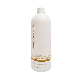 Keratin Complex 1000 ml Sarı Saçlar için Doğal Keratin Düzleştirici Bakım