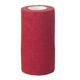Kerbl Kırmızı 10 cm 4.5 mt Yapışkanlı Bandaj