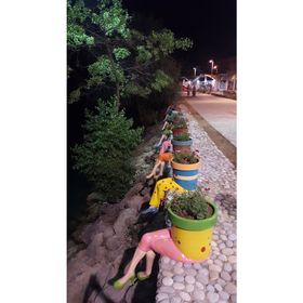 Kermesteyiz.biz Dekoratif Saksı