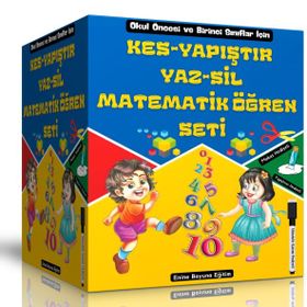 Kes-Yapıştır Yaz-Sil Matematik Öğren Enine Boyuna Eğitim