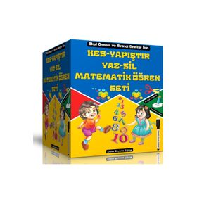 Kes-Yapıştır Yaz-Sil Matematik Öğren Enine Boyuna Eğitim