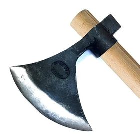 Keserli Saplı Büyük Ay Balta 90 Cm Dövme Çelikten