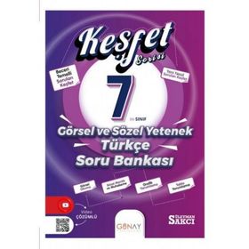 Keşfet Serisi 7. Sınıf Görsel ve Sözel Yetenek Türkçe Soru Bankası - Günay Yayınları