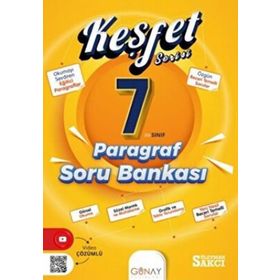 Keşfet Serisi 7. Sınıf Paragraf Soru Bankası - Günay Yayınları