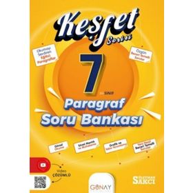 Keşfet Serisi 7. Sınıf Paragraf Soru Bankası - Günay Yayınları