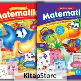 Keşfet ve Öğren Matematik Seti-2 Kitap Takım - Kolektif