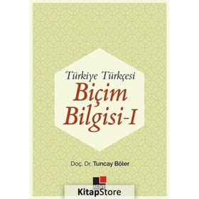 Kesit Yayınları - Türkiye Türkçesi Biçim Bilgisi - 1