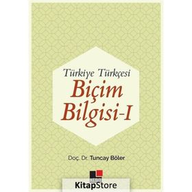 Kesit Yayınları - Türkiye Türkçesi Biçim Bilgisi - 1