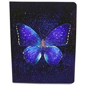 Keskin 20x25 80 Yaprak Çizgili Bind Note Butterfly Defter
