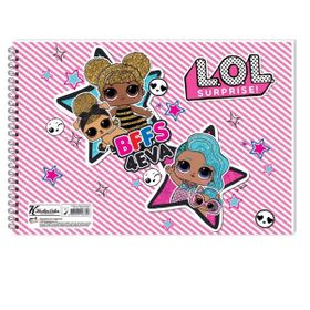 Keskin 300115-93 17X25 cm 15 Yaprak Color Lol Surprise Resim Defteri
