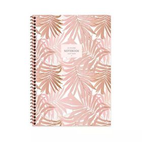 Keskin 385242-99 16,5x22,5 cm 80 Yaprak Kareli La Plume Leaves Defter