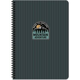 Keskin 385610 Outdoor A4 Karton Kapak Spiralli 80 Yaprak Düz Defter