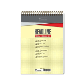Keskin A4 80 Yaprak Spiralli Headline Bloknot
