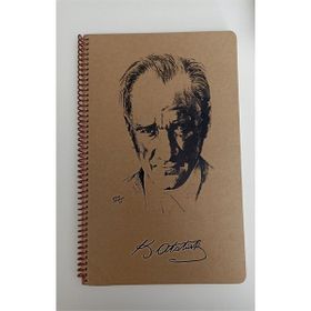 Keskin Color 100 Yaprak Atatürk Kareli Defter
