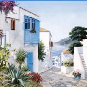 Keskin Color 1000 Parça Akdeniz Evleri Puzzle